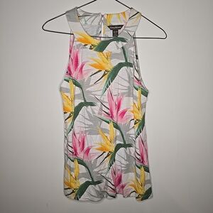 Women's Tommy Bahama Size XS/TP Floral Tank Top Sleeveless
